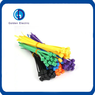 3.6mm Multi Color Nylon Cable Tie Erosion Resistant For Quick Cable Management