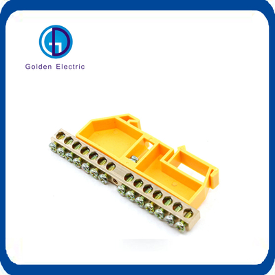 14 Way Brass Terminal for Power Distribution Screw Bar Electric Wire Lug and Species