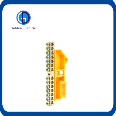 14 Way Brass Terminal for Power Distribution Screw Bar Electric Wire Lug and Species