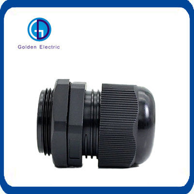 Customized IP68 Waterproof Nylon Cable Gland with Metallic Color and CE Metric Thread