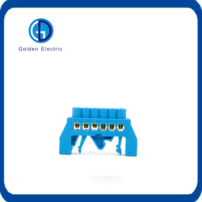 Customized Copper Neutral Links Bus Bar DIN Rail Connecting Terminal Block for Cable