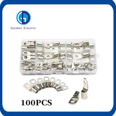 Natural Crimp Terminal Tinned Wire Terminal Connector Wire Connector Copper Cable Lug