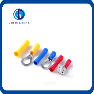 Insulated Ring Terminals PVC Shell Material Full Range Wire Connector Cord End Terminals