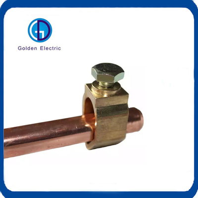 Electric Fence Lightning Protection Working Earthing Rod with Clamp Length 1.2m-3.0m