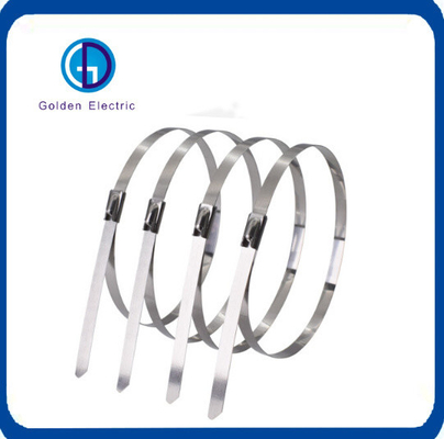 High Tensile Strength Stainless Steel Cable Tie-Ball Lock Type for Customization