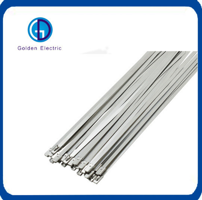 High Tensile Strength Stainless Steel Cable Tie-Ball Lock Type for Customization