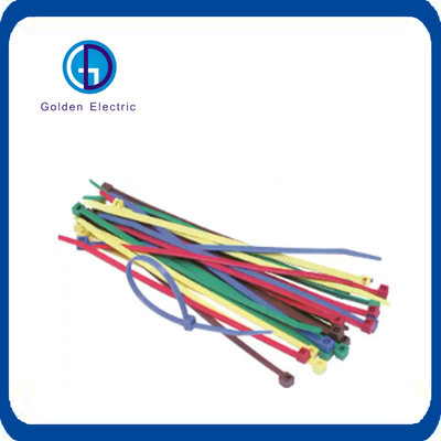 2.5 * 100mm Custom Size Plastic Multi Color Nylon kabelbanden voor 1 stuk Min.Order