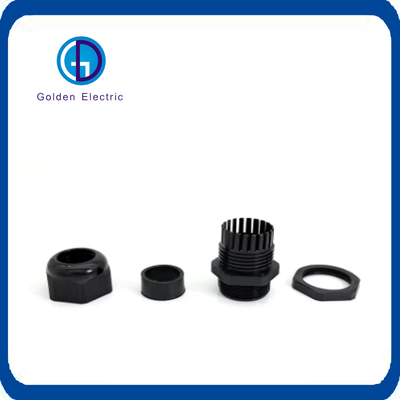 High Temperature Resistance IP68 Brass Pg Cable Gland Straight Head For Safety Protection