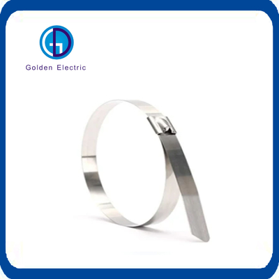Ball Type Self Locking Cable Ties Flame Retardant for Wire Management