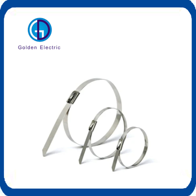 Customized Color Stainless Steel Cable Tie Self Locking With Heat Resistant