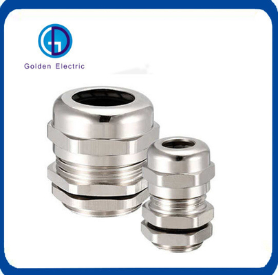 Customized Nickel Plated Brass Cable Gland For Waterproof And Corrosion Resistant