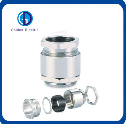 Customized Nickel Plated Brass Cable Gland For Waterproof And Corrosion Resistant