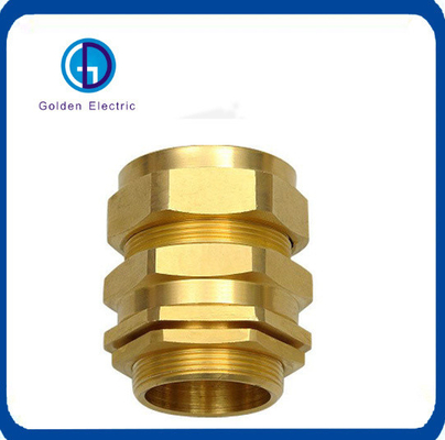 Customized Nickel Plated Brass Cable Gland For Waterproof And Corrosion Resistant