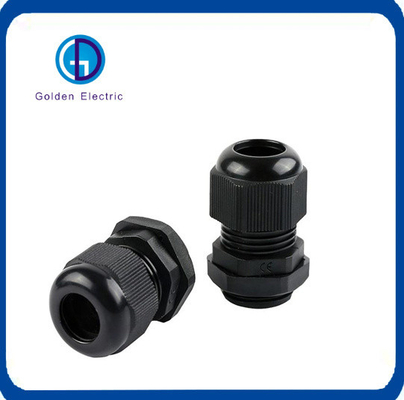 UV Resistant Black Nylon Cable Gland Customizable For Safety Connection