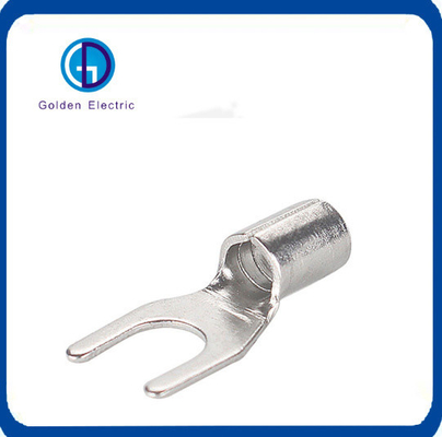Customization Snb Non-Insulated Spade Bare Terminals Fork U-Shape Type Naked Tinning