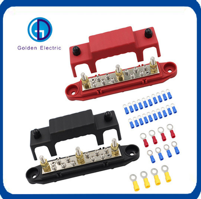 Brass Bus Bar 1/4 prime prime Post Distribution Block with CE RoHS Certificate