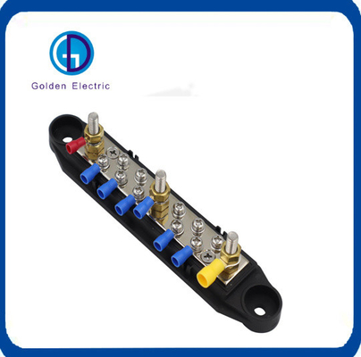 Brass Bus Bar 1/4 prime prime Post Distribution Block with CE RoHS Certificate