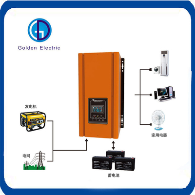 120VAC Electrical 2000w Pure Sine Wave Inverter Energy Efficiency With Low Frequency