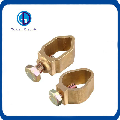 Customization A/G/D Type Brass Earth Clamp for Connecting Ground Rod and Conductor
