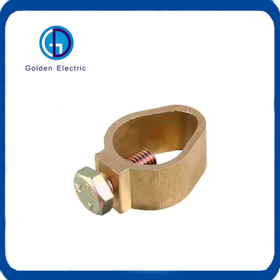 Customization A/G/D Type Brass Earth Clamp for Connecting Ground Rod and Conductor
