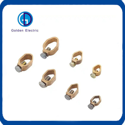 Customization A/G/D Type Brass Earth Clamp for Connecting Ground Rod and Conductor