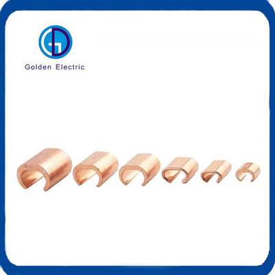 Lightning Protection and Customization Electrical Cable Earthing Copper C Clamp