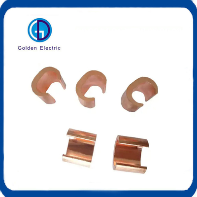 C-Type Clamp Crimp Connector for Earthing Protection Copper C Clamp Grounding System