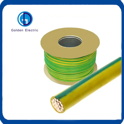 PVC Flexible 16mm2 Earth Cable Round Type Safety Protection for Underground