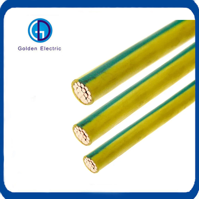 PVC Flexible 16mm2 Earth Cable Round Type Safety Protection for Underground