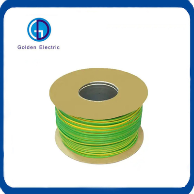 Green Yellow Copper Earth Wire Waterproof High Flexibility with PVC Insulated