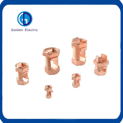 25mm2 Copper Split Bolt Connector Customized For Grounding Connection System