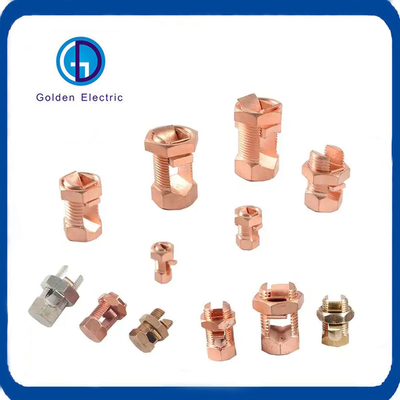 25mm2 Copper Split Bolt Connector Customized For Grounding Connection System