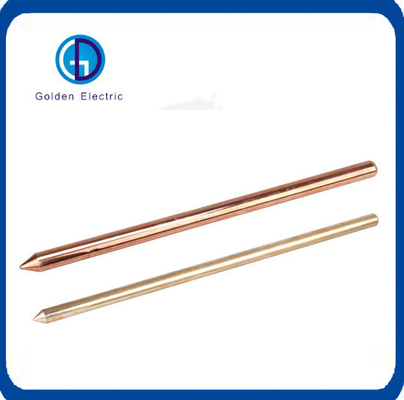 Grounding System Straightness Error≤1mm/M High Voltage Copper Bonded Earthing Rods
