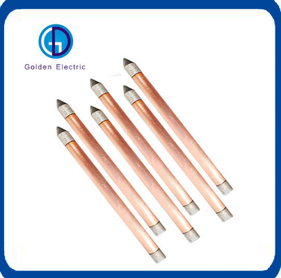 Different Sizes and Specifications Solid Copper Ground Rods for Chinese Copper Rod