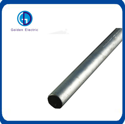 High Conductivity Galvanized Ground Rods Earth Rod for Earth System Zinc Thickness 70μm