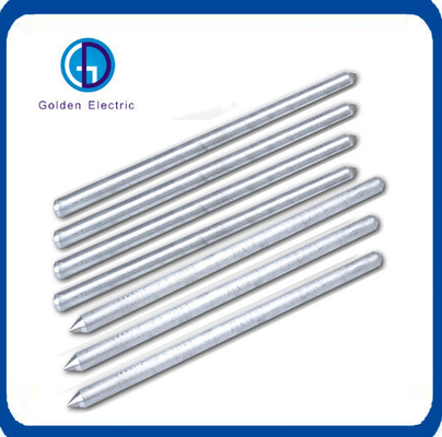 ISO Standard Welded Q235 Steel Core Galvanized Ground Rod for Industrial Applications