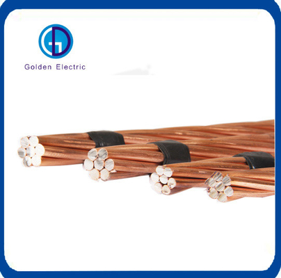 Solid Conductor Copper Clad Steel Grounding Cable in Different Sizes and Specifications