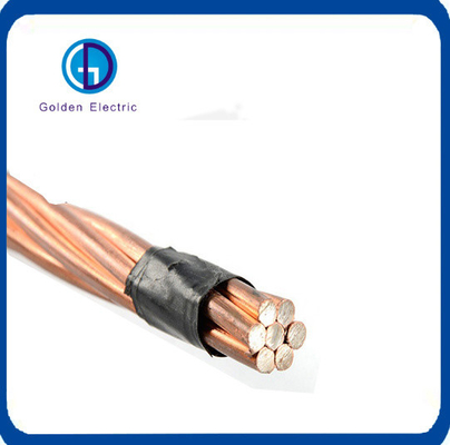 Solid Conductor Copper Clad Steel Grounding Cable in Different Sizes and Specifications