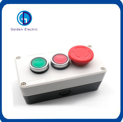 Yueqing Bx3 Plastic Push Button Switch Box 22mm For Machinery Emergency Stop